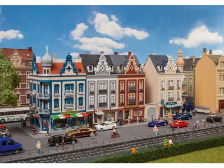Faller HO Stadthäuserzeile Beethovenstraße