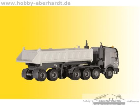 Kibri H0 MB 4-achs mit MEILLER Sattelkipper 