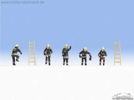 NOCH H0 Feuerwehr (schw.S-Anzug)