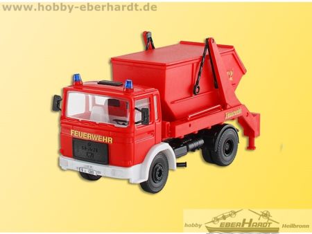 Kibri H0 Feuerwehr MAN 2-achs Absetzkipper
