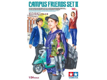 Tamiya 1:24 Fig.-Set Campus Friends II