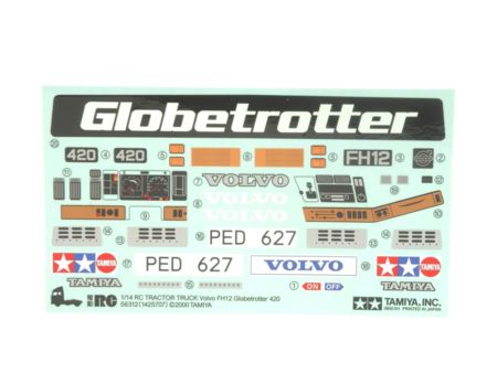 Tamiya Aufkleber Volvo FH12 56312