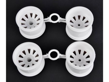 Tamiya Felgen-Satz weiss (2+2) Aqroshot DT-03T