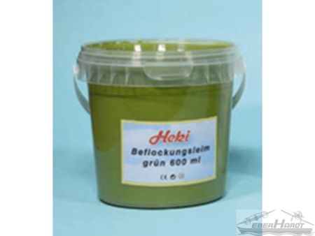 Heki  Beflockungsleim, grün, 500 ml