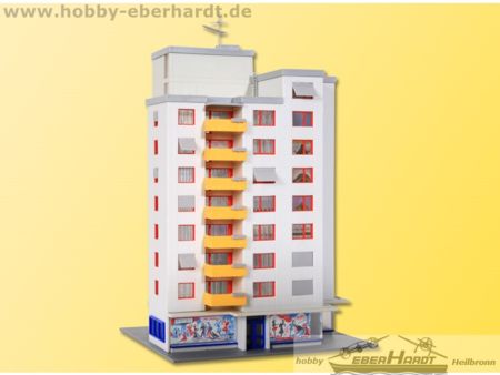 Kibri N Hochhaus mit Ladengeschäft