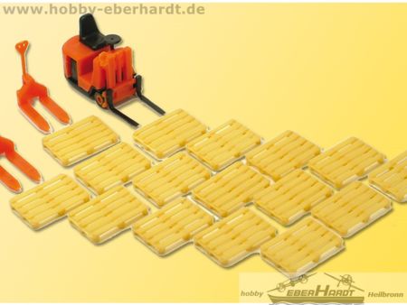 Kibri H0 Deko-Set Stapler und Paletten