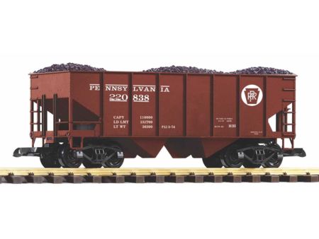 Piko G Schüttgutwagen PRR mit Kohleladung