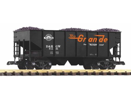 Piko G Schüttgutwagen D&RGW mit Kohleladung