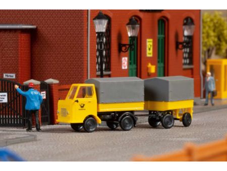Auhagen TT Multicar M22 Post+Anhänger