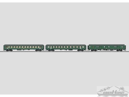 Märklin  HO  Eilzugwagen-Set zu BR 117 DB