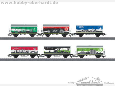 Märklin  HO  Wagen-Set Bundesliga(Set 3)