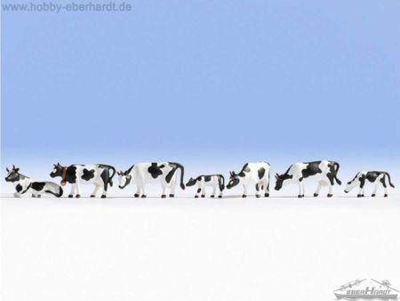NOCH TT Kühe, schwarz-weiß