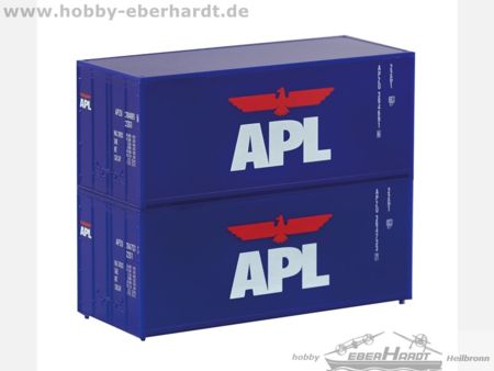Piko TT 2er Set 20' Container APL