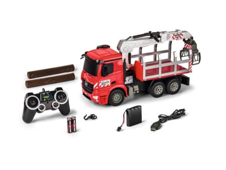 Carson 1:20 MB Arocs Holztransporter 100% RTR