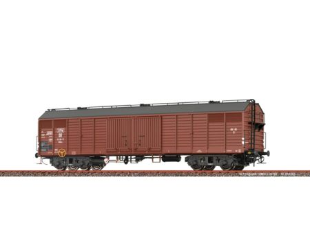BRAWA  H0 Gedeckter Güterwagen GGhzs DR III