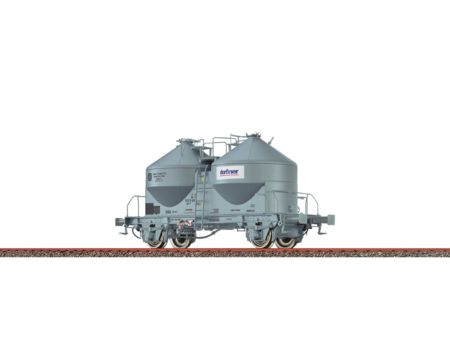 BRAWA  H0 Staubbehälterwagen Ucs908 