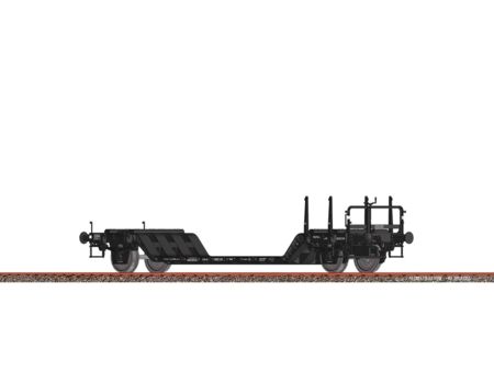 BRAWA  H0 Tiefladewagen Uikk631 DB AG V