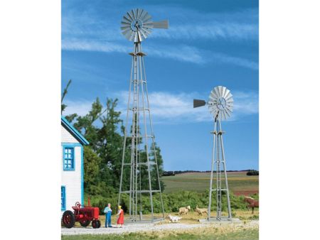 WALTHERS H0 2 Farm-Windräder