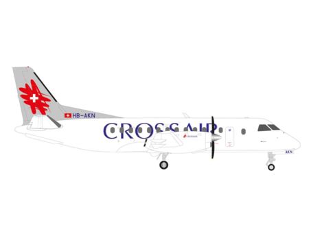 Herpa Wings  1:200 Crossair Saab 340