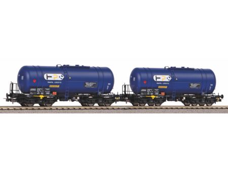 Piko 2er Set Kesselwagen 2er Set Kwg. Zaes (406Ra) Tankpol L