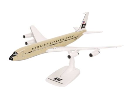 Herpa Wings    1:144 B707-320 Braniff, beige