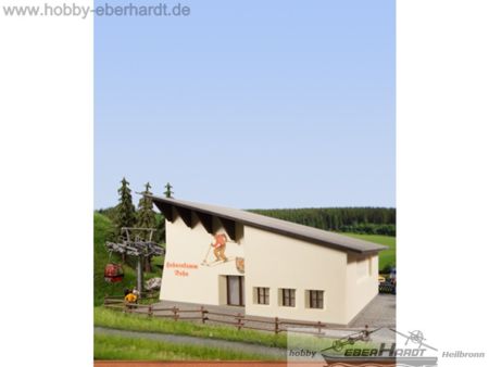 BRAWA  H0 Hahnenkammbahn Gebäudesatz