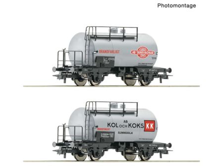 Roco HO 2-tlg. Set: Kesselwagen, SJ