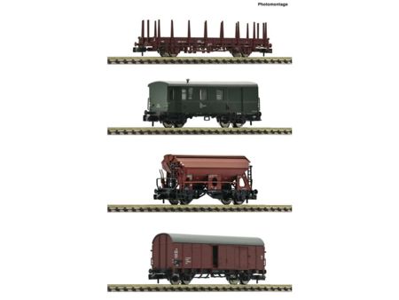 Fleischmann N  4-tlg. Set: Güterzug, DB