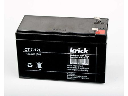 Krick Bleiakku 12V / 7Ah