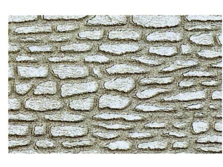 Heki  Bruchsteinmauer 0/1/H0,50x25 cm, 2 Stück