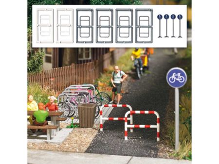 Busch HO Radwege Zubehör