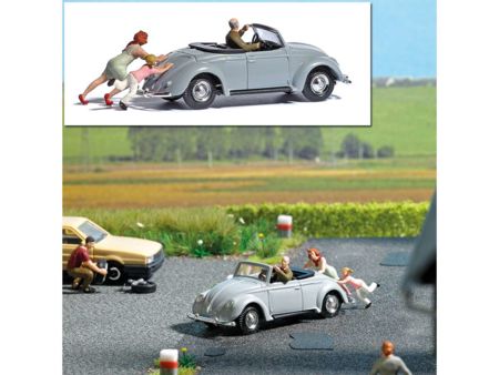 Busch HO Action Set: Anschieben