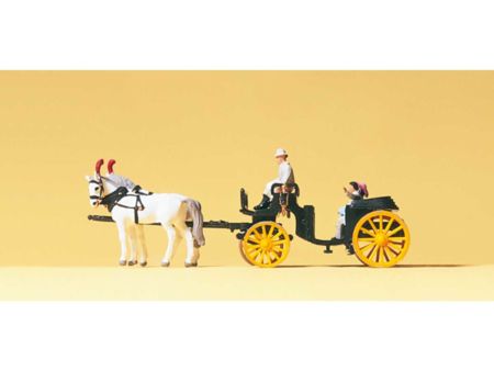 Preiser  1:160 Spur N Droschke offen