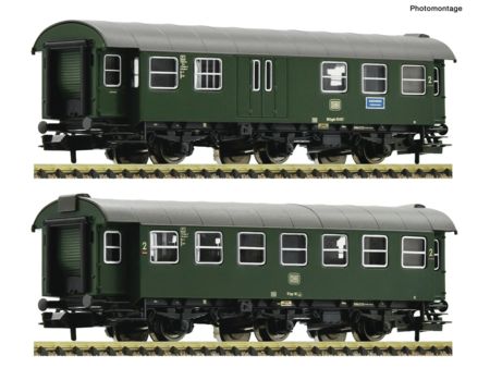 Fleischmann N 2-tlg. Set: Umbauwagen, DB   DC analog