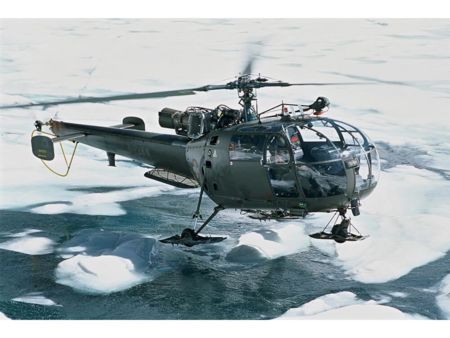 ACE 1/72 Alouette III - Armee olive V-271