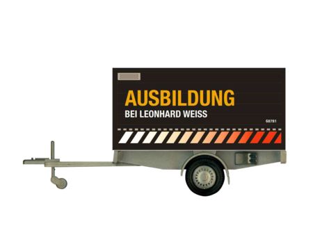 Herpa HO Ausbildungsanhänger