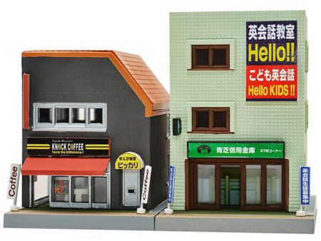 Tomytec Haus-Set mit zwei Gebäuden