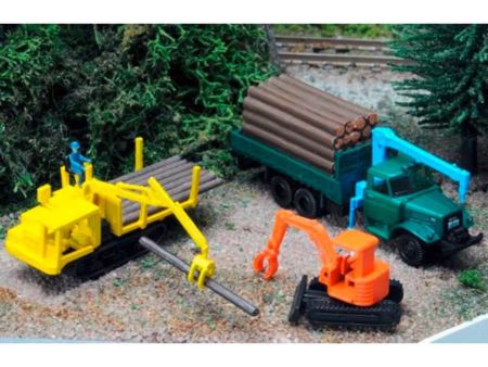 Tomytec Forstmaschinen-Set, Wald