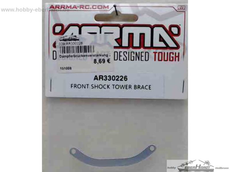 Arrma AR330226 Shock Tower Brace Front