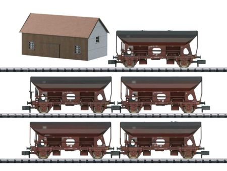 Minitrix Seitenentladewagen-Set DB