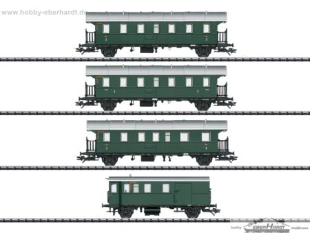 Trix Wagen-Set zur BR 74 mit Steuerwagen