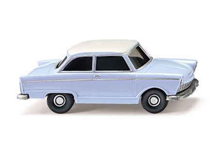 Wiking HO DKW Junior de Luxe - pastellblau mit weißem Dach