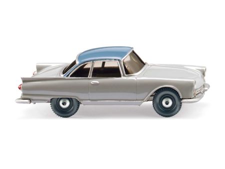 Wiking HO 1:87 DKW 1000 Spezial Sportcoupé - grau/blau