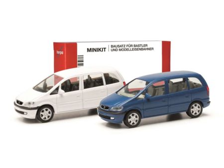 Herpa HO  Opel Zafira, 2 Stück