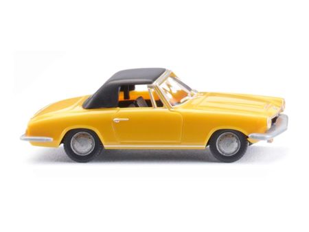 Wiking HO BMW 1600 GT Cabrio - gelb