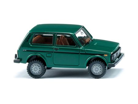 Wiking HO Lada Niva - moosgrün