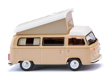 Wiking HO VW T2b Campingbus - beige