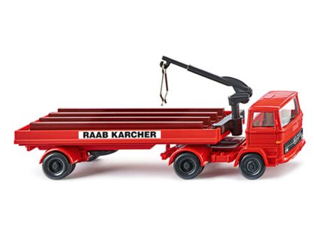 Wiking HO Baustoffwagen (MB) 