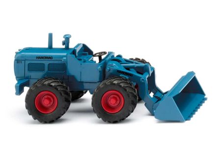 Wiking HO Radlader (Hanomag) - azurblau