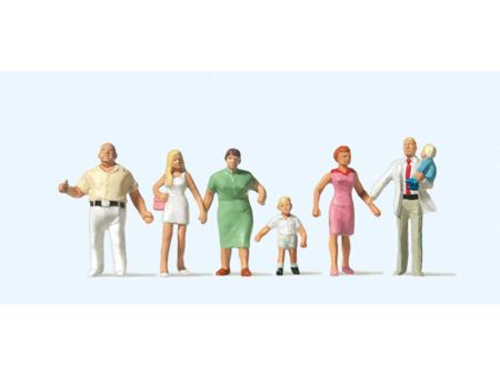 Preiser HO Familie Krause beim Spaziergang